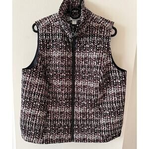 ✨ CJ Banks Zip-Up Vest – Size 1X ✨
